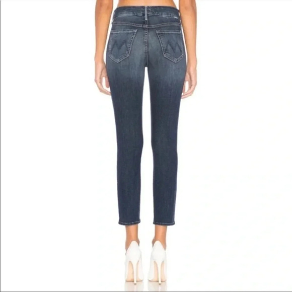 Mother the looker crop in on the edge skinny denim - Picture 5 of 16